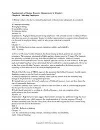 Human Resources Dessler&nbsp;Chapter&nbsp;6 Fundamentals Human Resource Management Dessler Selecting Employees Hiring Workers Who Have
