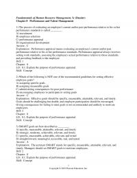 Human Resources Dessler&nbsp;Chapter&nbsp;8 Fundamentals Human Resource Management Dessler Performance And Talent Management The Process