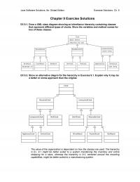 Object-Oriented Software Design Chapter 9 Java Software Solutions Global Edition Exercise Solutions Exercise Solutions Draw Uml