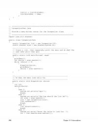Object-Oriented Software Design Homework Listi Listminindex Listminindex Temp Integerlisttestjava Provide Menudriven Tester For The Integerlist Class