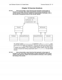 Object-Oriented Software Design Chapter 10 Java Software Solutions Global Edition Exercise Solutions Exercise Solutions Draw And