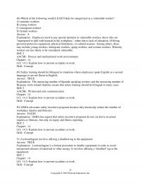 Human Resources Dessler&nbsp;Chapter&nbsp;14 Which The Following Would Least Likely Categorized Vulnerable Worker Minority Workers Young