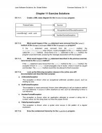 Object-Oriented Software Design Chapter 11 Java Software Solutions Global Edition Exercise Solutions Exercise Solutions Create Uml
