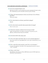 Mechanical Engineering Unit 43 Unit Review Questions Answer Keygo Back Index How Does Mechanical Filtration Workmechanical