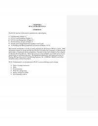 Mechanical Engineering Chapter 2 Hvac Fundamentals Overview The Hvac Section This Book Organized Into Eight