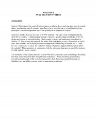 Mechanical Engineering Chapter 5 Hvac Delivery Systems Overview Section Introduces The Range System Options Available