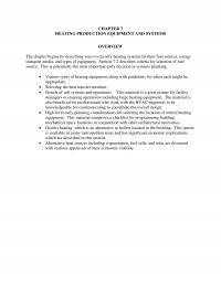 Mechanical Engineering Chapter 7 Heating Production Equipment And Systems Overview The Begins Describing Ways