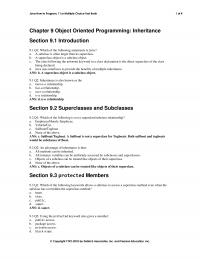 Programming Languages Chapter 9&nbsp;Which of the following keywords allows a subclass to access