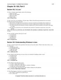 Programming Languages Chapter 35 Java How Program Multiple Choice Test Bank Gui Part Section Jslider