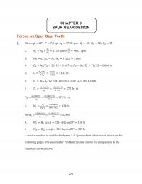 Mechanical Engineering Chapter 9&nbsp;Spur Gear Design&nbsp;Part 1