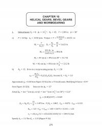 Mechanical Engineering Chapter 10&nbsp;Helical Gears, Bevel Gears And Wormgearing&nbsp;Part 1