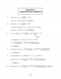Mechanical Engineering Chapter 17&nbsp;Linear Motion Elements