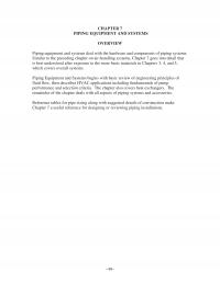 Mechanical Engineering Chapter 7 Piping Equipment And Systems Overview Piping Equipment And Systems Deal With