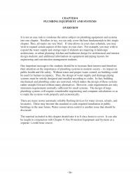 Mechanical Engineering Chapter 8 Plumbing Equipment And Systems Overview Not Easy Task Condense The Entire