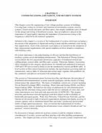Mechanical Engineering Chapter 12 Communications Life Safety And Security Systems Overview This Covers The