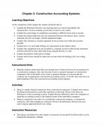 Civil Engineering Chapter 2 Construction Accounting Systems Learning Objectives The Completion This The Student