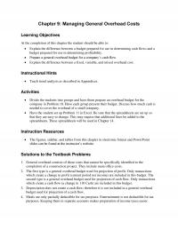 Civil Engineering Chapter 9 Managing General Overhead Costs Learning Objectives The Completion This The