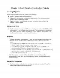 Civil Engineering Chapter 12 Cash Flows For Construction Projects Learning Objectives The Completion This
