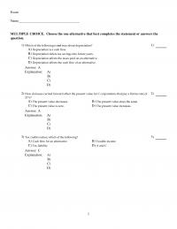 Civil Engineering Chapter 18 Which of the following is not true about depreciation