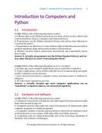 Programming Languages Chapter 1&nbsp;Introduction Computers And Python Introduction Computers And Python Introduction Which The