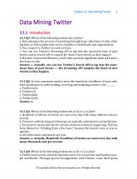 Programming Languages Chapter 13&nbsp;Data Mining Twitter Data Mining Twitter Introduction Which The Following Statements