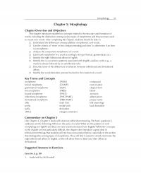 Linguistics Chapter 5&nbsp;This chapter introduces students to concepts related to the structure and formation
