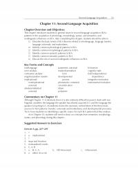 Linguistics Chapter 11 Secondlanguage Acquisition Secondlanguage Acquisition Overview And Objectives This Introduces