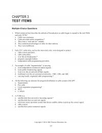 Media Studies Chapter 3 Which statement best describes the attitude of broadcasters as cable began to expand