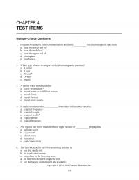 Media Studies Chapter 4 Which type of wave is not part of the electromagnetic spectrum