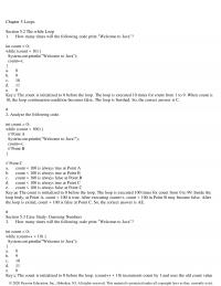 Programming Languages Chapter 5 Count 100 Is Always True At Point A
