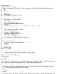 Programming Languages Chapter 6 Methods Sections Defining Method Suppose Your Method Does Not Return Any