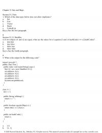 Programming Languages Chapter 21 Sets And Maps Section Sets Which The Data Types Below Does