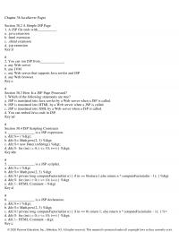 Programming Languages Chapter 38 Javaserver Pages Section Simple Jsp Page Jsp File Ends With Java