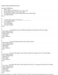 Programming Languages Chapter 40 Remote Method Invocation Section Rmi Basics Rmi About Passing Primitive Data
