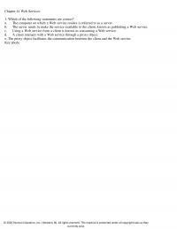 Programming Languages Chapter 41 Web Services Which The Following Statements Are Correct The Computer Which