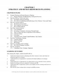 Management Chapter 2 Strategy And Human Resources Planning Outline Strategic Planning And Human