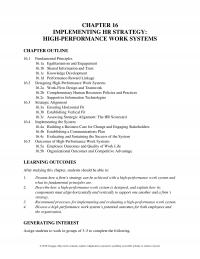 Management Chapter 16 Implementing Strategy Highperformance Work Systems Outline Fundamental Principles Egalitarianism And