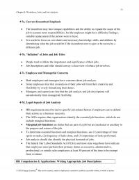 Management Chapter 4 Workforce Jobs And Job Analysis Current Incumbent Emphasis The Incumbent May