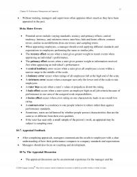 Management Chapter 10 Performance Management And Appraisal Without Training Managers And Supervisors Often Appraise