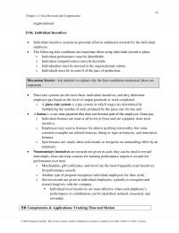 Management Chapter 11 Total Rewards And Compensation Organizational Individual Incentives Individual Incentive Systems Tie