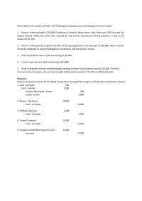 Accounting Tutorial