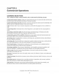 Media Studies Chapter 6 Commercial Operationslearning Objectives After Reading This Students Should Able Understand