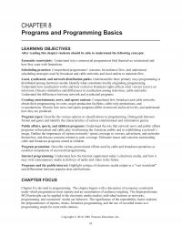 Media Studies Chapter 8 Programs And Programming Basics Learning Objectives After Reading This Students