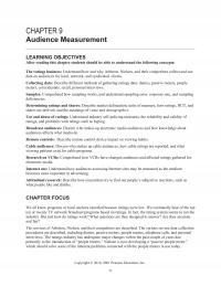Media Studies Chapter 9 Audience Measurement Learning Objectives After Reading This Students Should Able