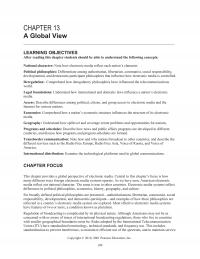 Media Studies Chapter 13 Global View Learning Objectives After Reading This Students Should Able