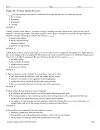 Management Chapter 8&nbsp;Henry, a trainer at
MyChem Inc., schedules training on handling hazardous