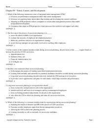 Management Chapter 9&nbsp;Which of the
following statements is true of integrated talent management&nbsp;