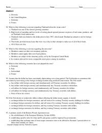 International Business Chapter 6&nbsp;The risk-free
interest rates among countries that have adopted the euro should