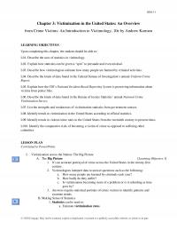 Counseling Chapter 3 Irm Victimization The United States Overview From Crime Victims Introduction Victimology
