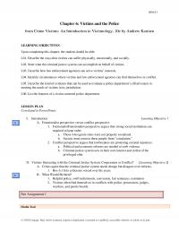 Counseling Chapter 6 Irm Victims And The Police From Crime Victims Introduction Victimology Andrew